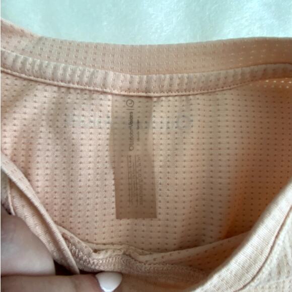 Womens Outdoor Voices ThinkFast Mesh Cropped Muscle Tank Size L - Picture 3 of 6